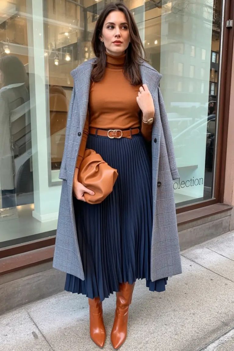 Fall Skirt Outfits 2025 – Classy, Cute, and Stylish Autumn Looks