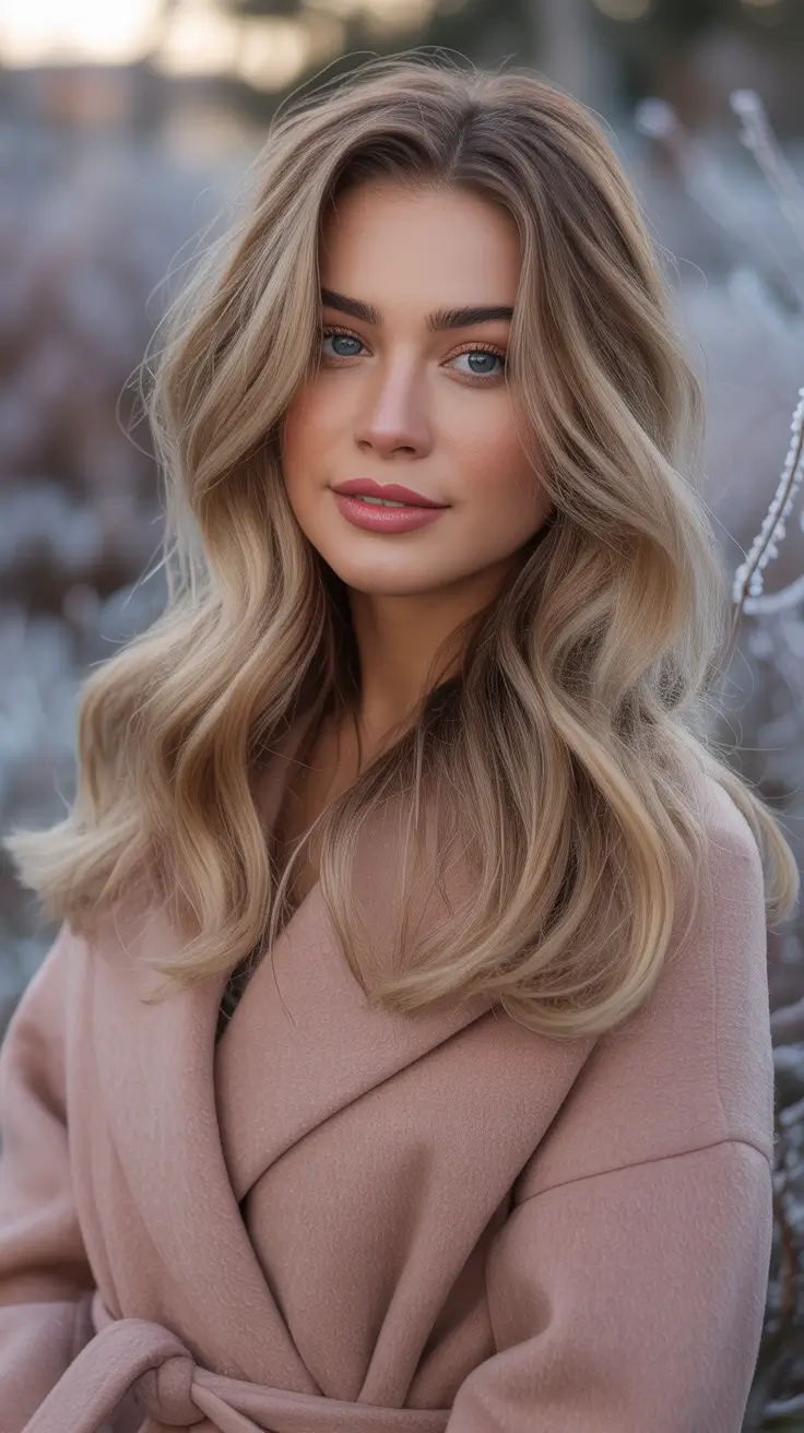classic ash blonde light waves style