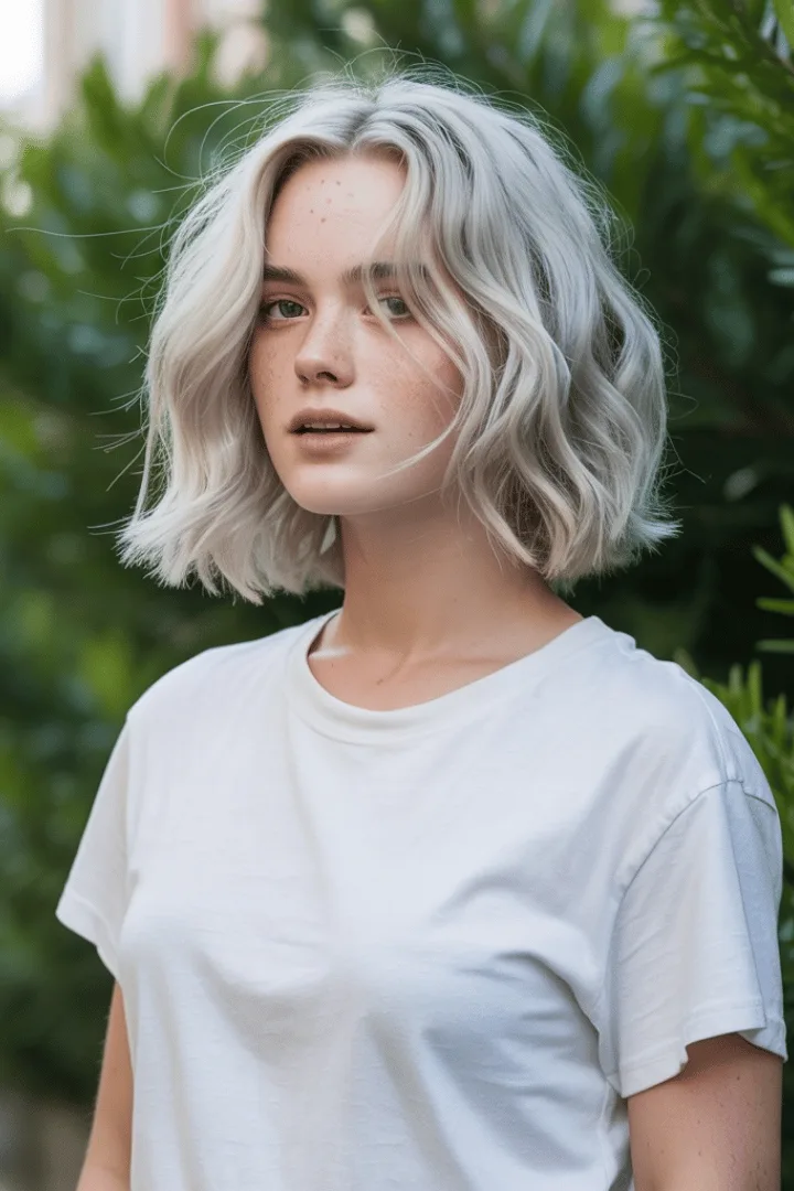 Chic bob with soft texture