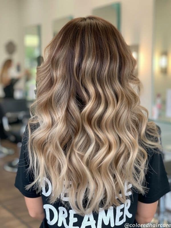 Balayage waves with root shadow
