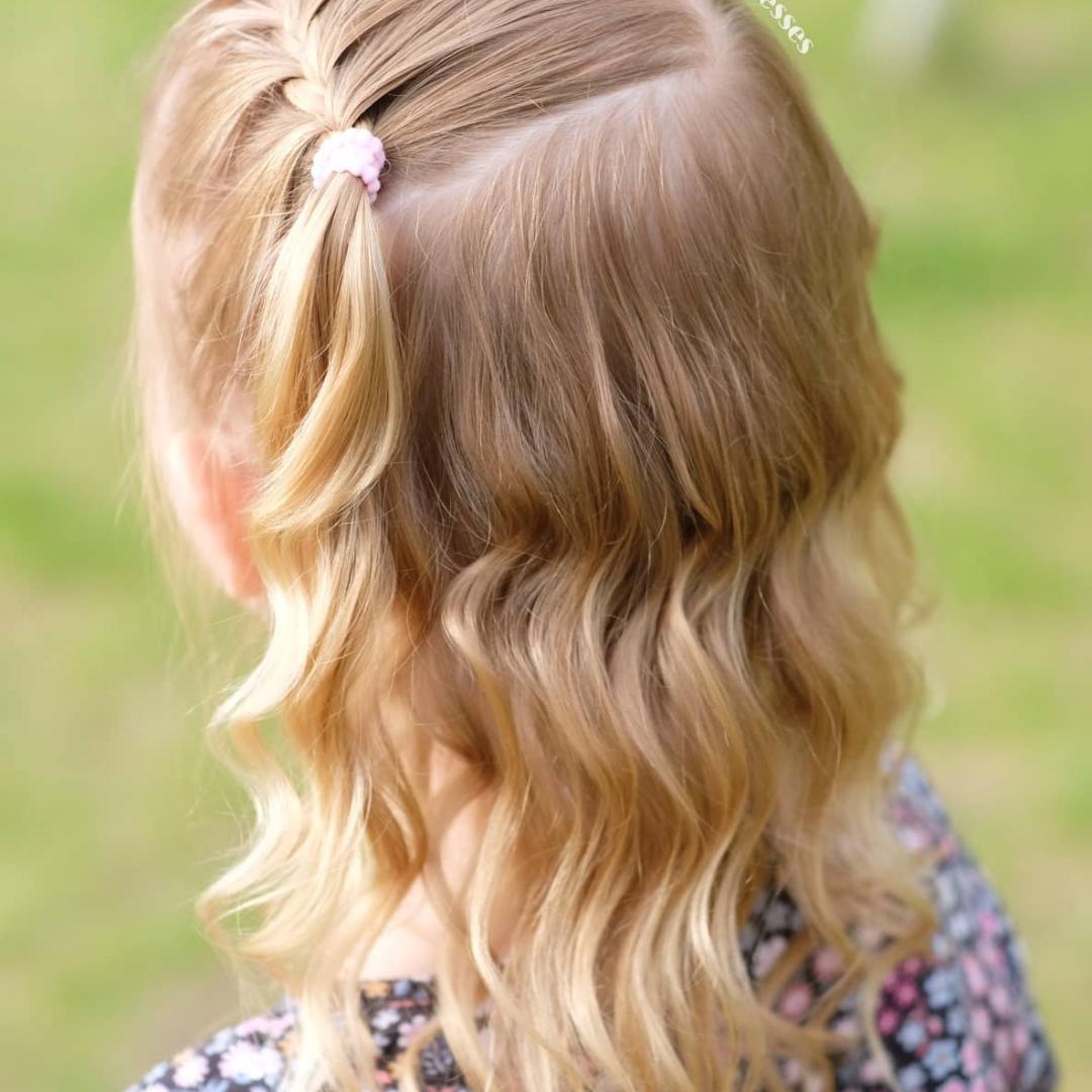 Stylish fishtail braid for a trendy Easter hairstyle