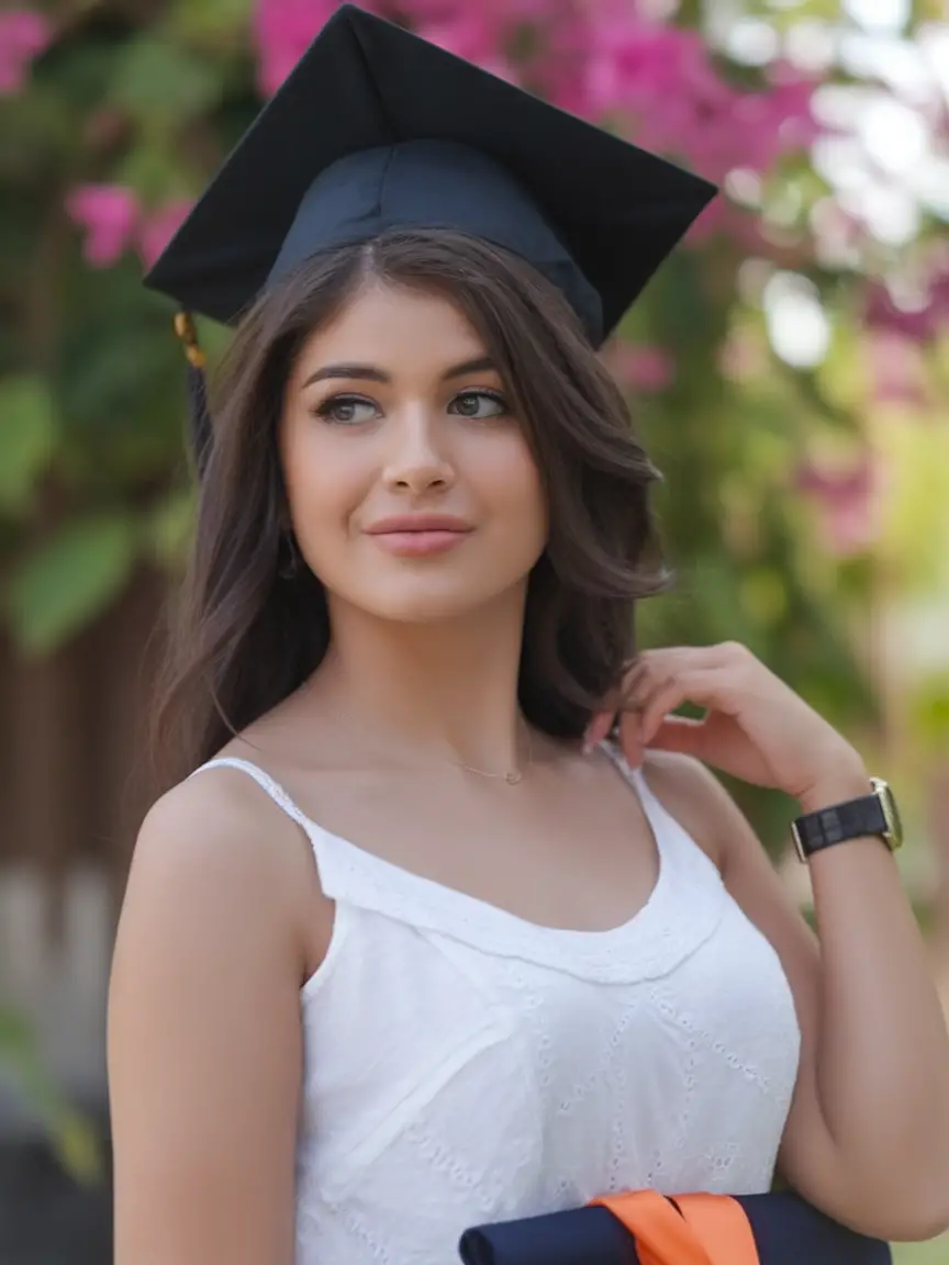 Classic brunette waves with shine