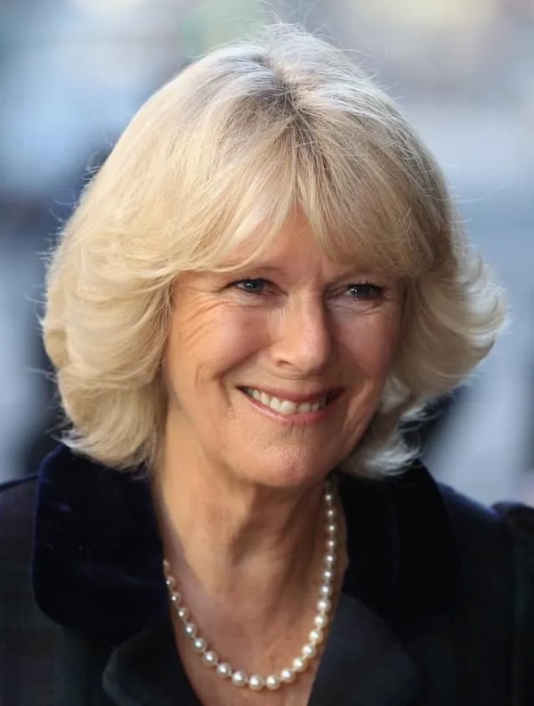 Classic curled bob with volume