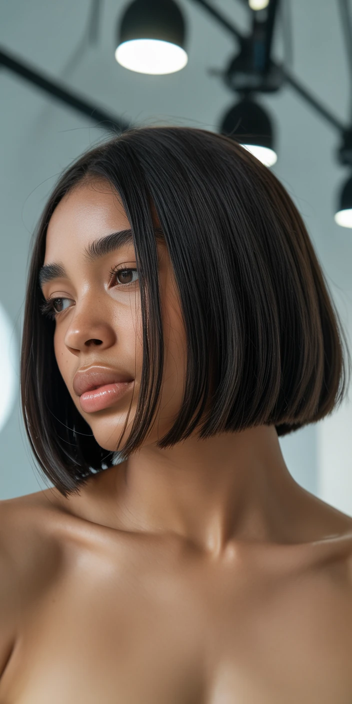 Sleek and sophisticated bob hairstyle