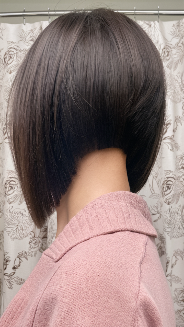 Graduated bob with layers and depth