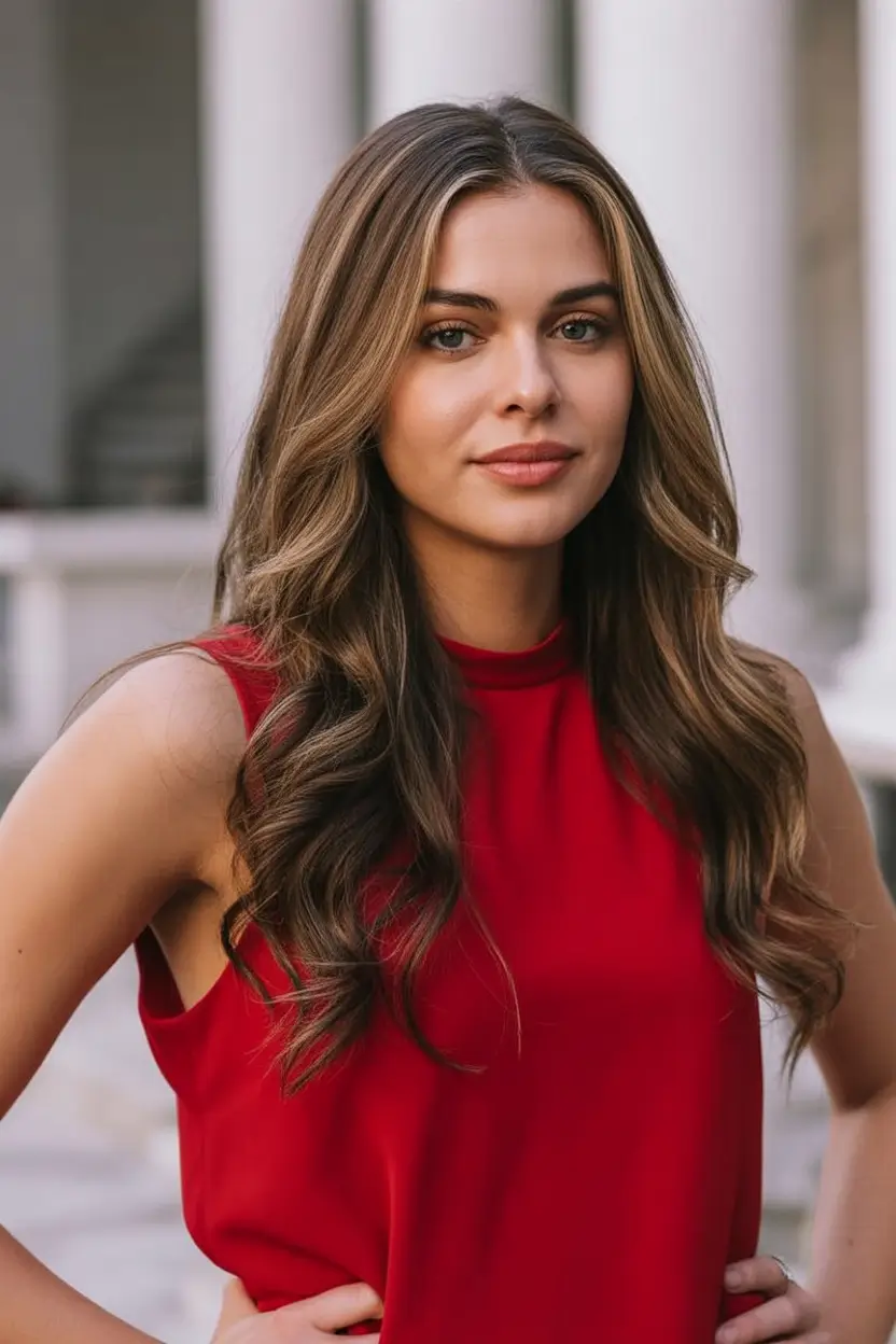 Classic Hollywood waves with volume and shine