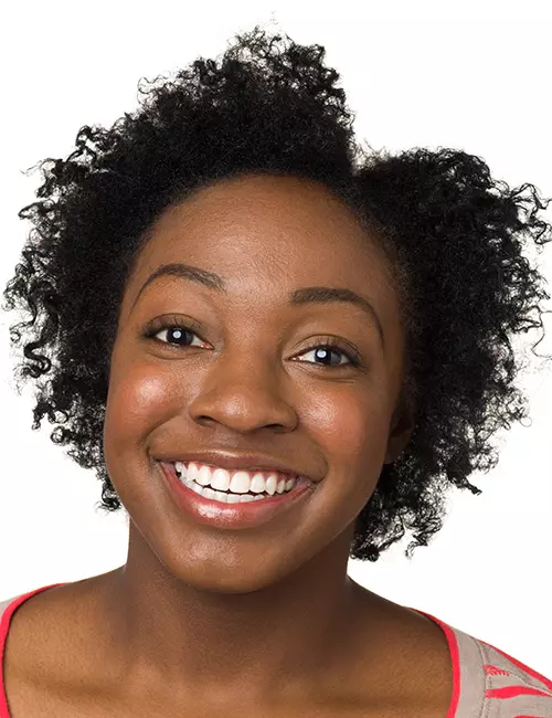 Wash and go with natural curls