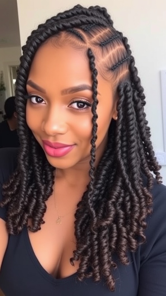Playful twists with rope braids