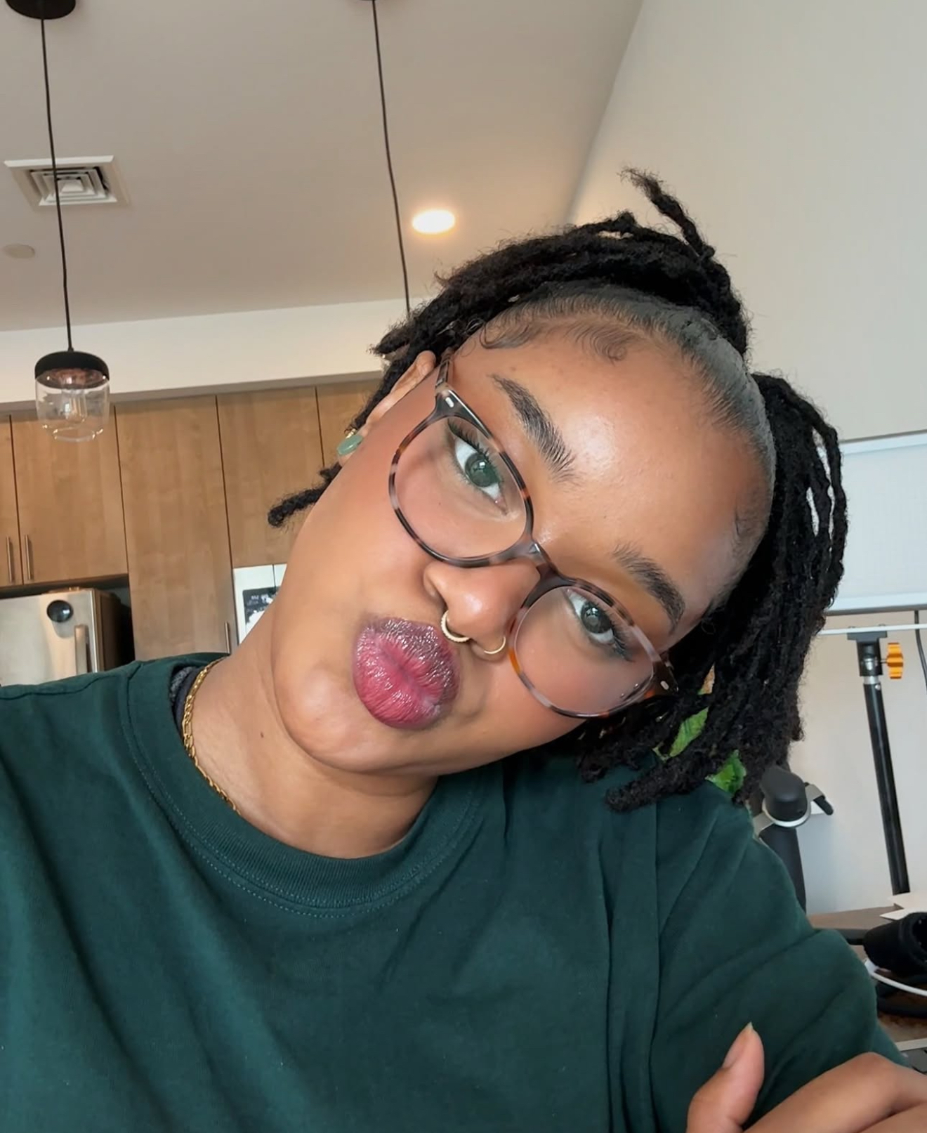 Textured pixie cut with twists