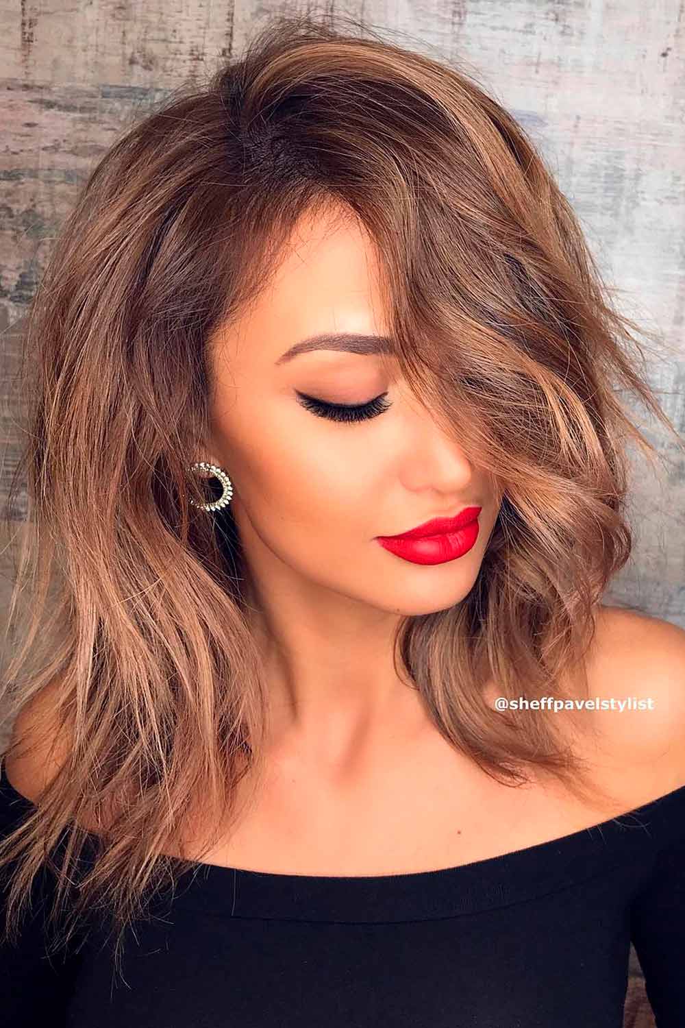 Textured bob with volume, stylish and chic, spring hair inspiration